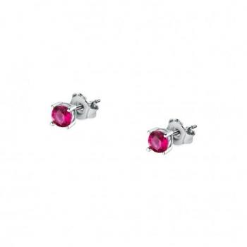 Pendientes Morellato de Plata 925% Sostenible con Circonitas Rojas - SAIW177
