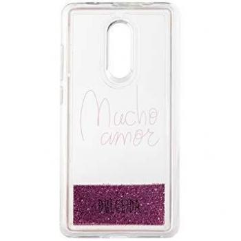 Cover Sparkly Dulceida per Xiaomi Redmi Note 4, Colore: Rosa
