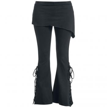 Gothicana by EMP - Gothiska Leggings - Ta Bekvämlighet - S XL - för Dam - svart