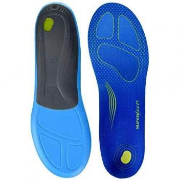 Superfeet Run Comfort Thin Unisex Socks, Electric Blue, M (34-36 EU)