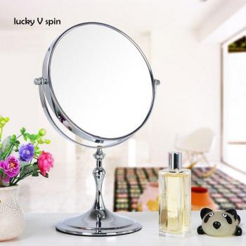 8 inch Dual-Sided Cosmetic Mirror with 3X 5X 7X 10X Magnification