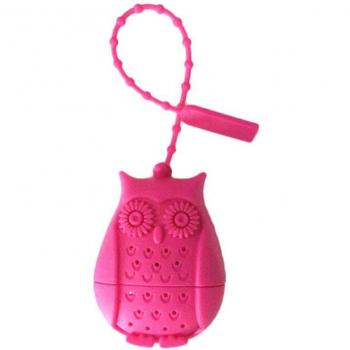 Silicone Owl Tea Strainer