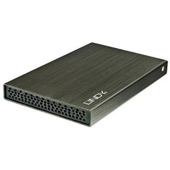 USB‑2.0‑SATA‑Gehäuse Lindy – 6,3 cm