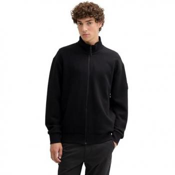 Tom Tailor Denim Zwarte Sweatjack voor Heren
