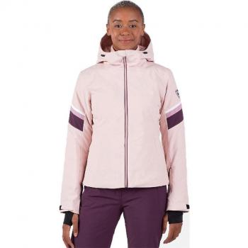 Chaqueta de Capucha Rossignol Strawpile para Mujer - Rosa Claro