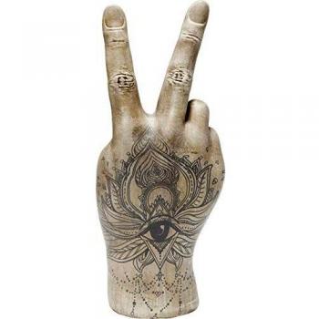 Kare 66174 Deko Hand Victory Tattoo Eye 36cm