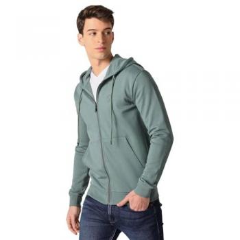 Sudadera con capucha y cierre de cremallera SIX VALVES para hombre