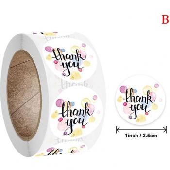 Thank You Seal Stickers 500pcs