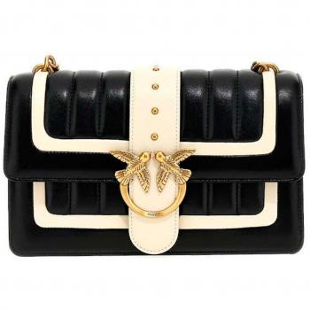 Borsa Femme PINKO Nero e Bianco Love One Classico