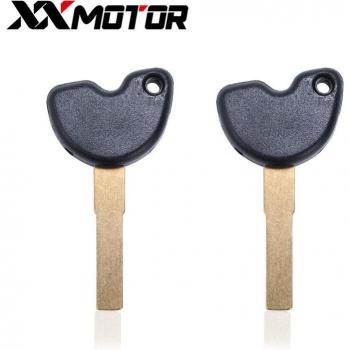 Motorcycle Key Blank for Piaggio Fly150, Typhoon125, FLY150, LX150 IE, Vespa LX 3V S150 IE, LXV150 IE