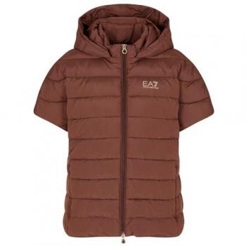 Chaqueta Casual EA7 Mujer Marrón (M)