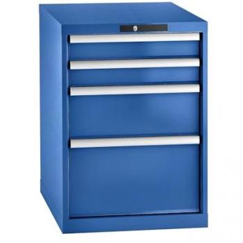 800mm High 4-Drawer Steel Storage Unit