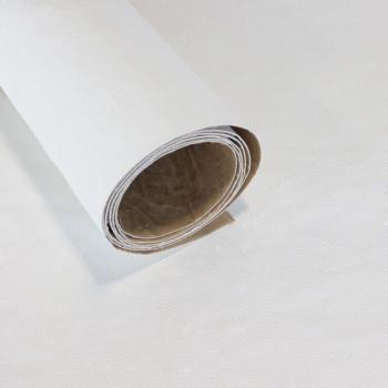 Adhésif Cuir PU - Solution de Réparation - Blanc - 140 cm - Vendu au Mètre