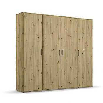 Drehtürenschrank braun 187 cm B x 194 cm H x 53 cm T