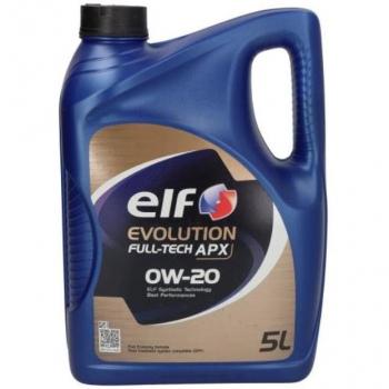 Olio motore ELF Evolution Full Tech APX 0W20 5L