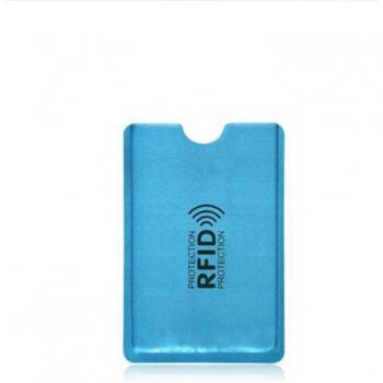 10pcs Men's Anti-RFID Aluminum Wallet - Credit Card Holder with Lock