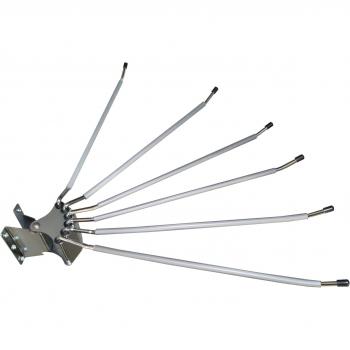 Hosenhalter von WIMEX grau