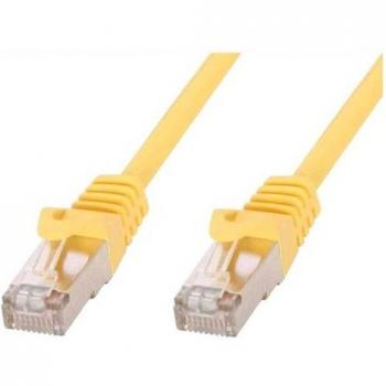Cavo di rete Patch in rame Cat.6 Giallo SFTP LSZH 5m