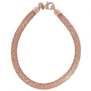 Rosévergoldetes Luxxos-Armband mit Zirkonia-Glanz