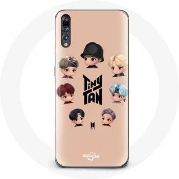 BTS TinyTAN Animation Case for Huawei P30 Lite with RM, Jin, Suga, J-Hope, Jimin, V & Jungkook