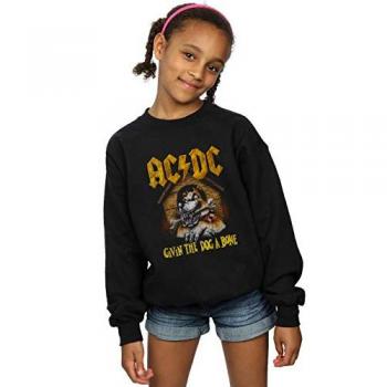 AC/DC Kids: Knochenfreude – Herren‑/Damen‑T-Shirt, schwarz (9‑11 Jahre)