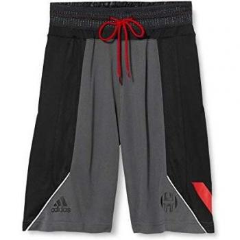 Adidas Herren Harden Short in Grau/Nebig, Größe L