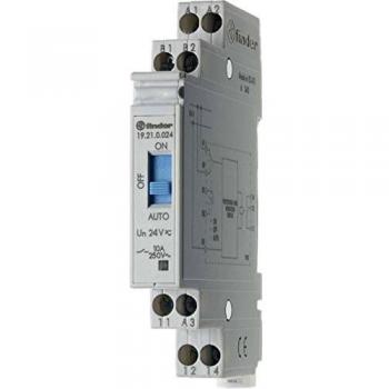 Relé Finder 19SPDT 24 V DC con Montaje en Carril DIN