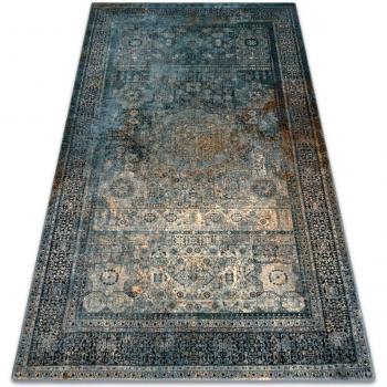 Vintage Rosette Wool Carpet
