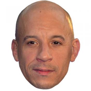 Masque en carton Vin Diesel