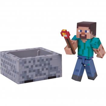 Mighty Steve in the Minecart Pack