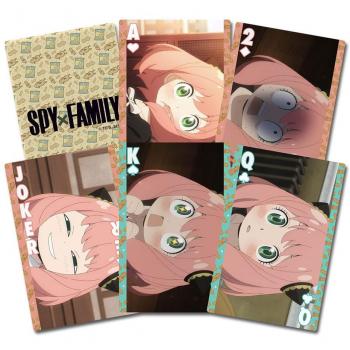 Anya, l’Expression Face – Jeu de Cartes Spy x Family