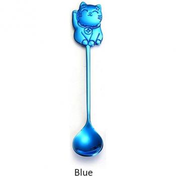 Stainless Steel Lucky Cat Spoon