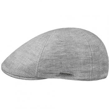 Stetson Leinen Flat Cap, Made in the EU