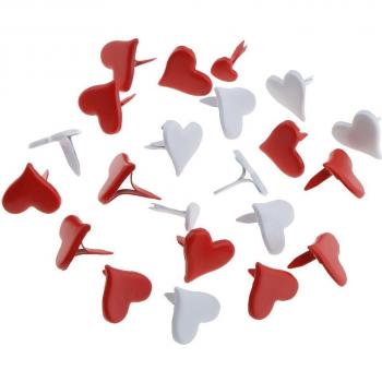 Sujetadores de papel Mini Love Corazón de 100x11mm para fabricación de tarjetas y álbumes de recortes