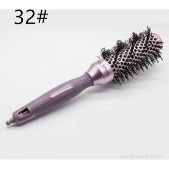 4 Sizes Thermal Round Hair Brush with Boar Bristles