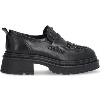 Zapatos de mujer Alpe en piel bufalo color negro