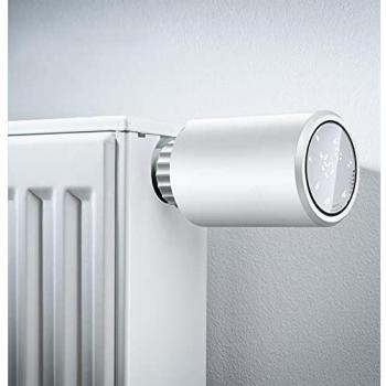 Sandy Beach Smart Heating Thermostat TRV Radiator Valves with Zigbee Gateway Connecting to Amazon Alexa Google Home