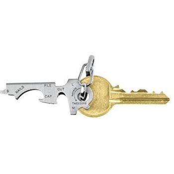 True Utility KeyTool 8-in-1 Multi-Function Keychain Tool