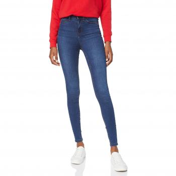 Jean de Noisy May - Jean Skinny Callie HW - W25L30 à W33L34 - pour Femme - bleu foncé