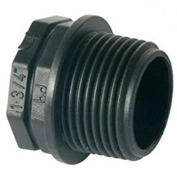 Raccords PP 11/2x1