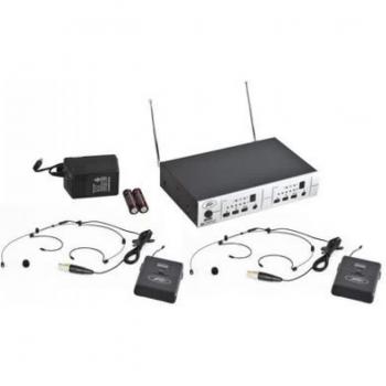 Peavey PV 16DR Ch UHF Rec System - Wireless BHS Headset Mic