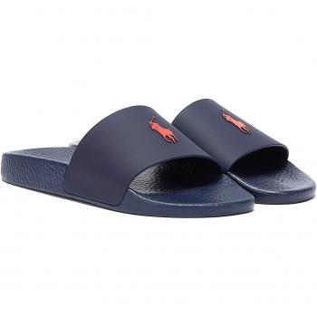 Polo Ralph Lauren Blue Navy Slider for Men, Size 11 US