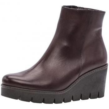 Gabor Utopie Frauenklobige Keil-Schuhe mit Absatz – 5 UK/38 EU, Merlot
