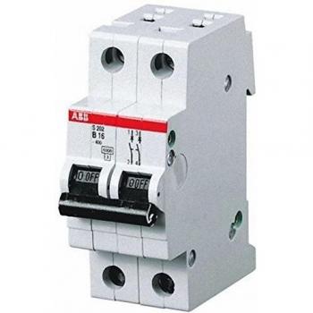 ABB S202-C63 Disjoncteur miniature 2 pôles type C 63 A