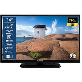 XH24SN550MV 24 Zoll Fernseher/Smart TV (HD Ready, Triple-Tuner, 12 Volt) - 6 Monate HD+ inkl