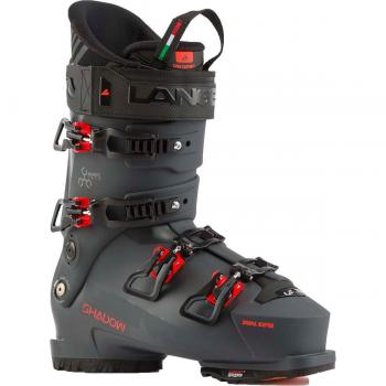 Lange Shadow 120 MV SkiBoot – Pewter/Gray, Size 25.0