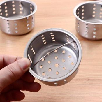 Metall Waschbecken Sieb