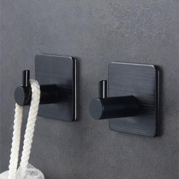 Rustproof Adhesive Hooks for Bathroom and Kitchen