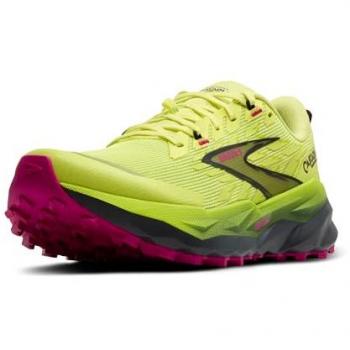 Zapatillas Trail Brooks Cascadia 19 Mujer en Amarillo
