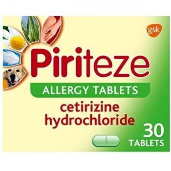 Piriteze tablets 10mg 30